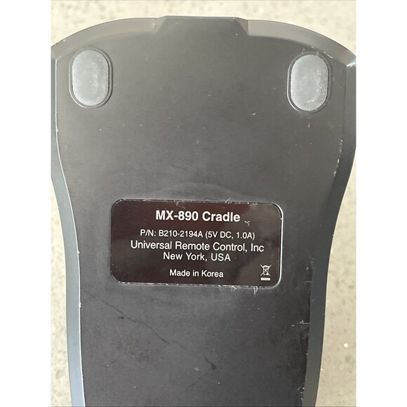Universal MX-890i Remote Charging Cradle only, no cable untested - Picture 5 of 5